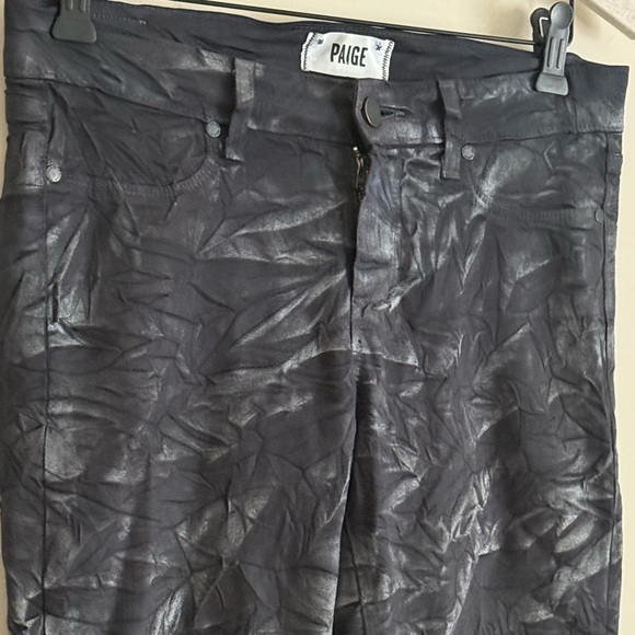 Paige Verdugo Ultra Skinny Crinkle Jeans Size 28 - Picture 3 of 9